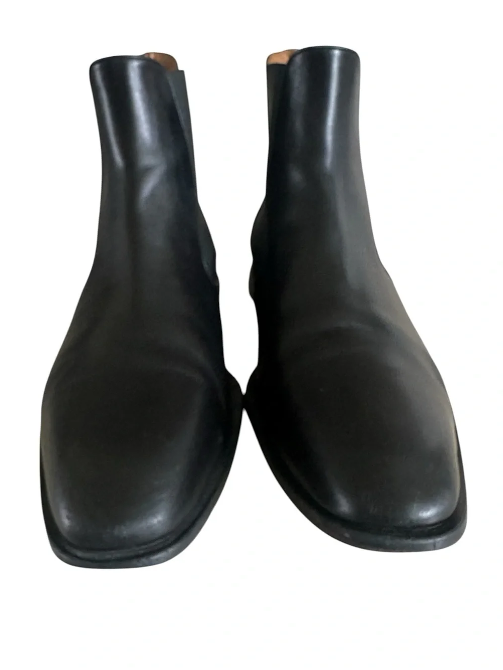 Oliver Sweeney Nexus Black Leather Chelsea Boots Size 10 Pointed Toe Dress Boots
